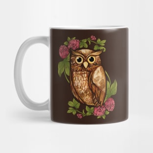 Floral Owl Mug